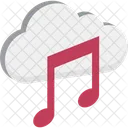 Musique Cloud Musique En Ligne Medias En Ligne Icône