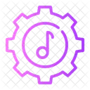 Réglage de la musique  Icône