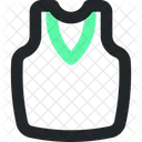 Hemd Kleidungsstuck Armellos Symbol