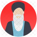 Muslim Scholar Religious Man Scholar Icon