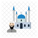 Muslim Islamic Prayer Icon