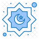 Muslim Art Star Moon Art Icon