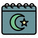 Muslim Calendar Calendar Religious Icon