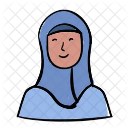Muslim Female  Icon