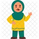 Muslim Girl 아이콘
