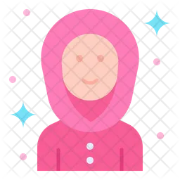 Muslim Girl  Icon