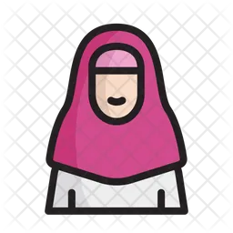 Muslim Girl  Icon
