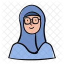 Muslim Girl Hijab Girl Woman Icon