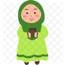 Girl Muslim Islamic Icon