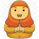 Muslimah Woman Arabian Icon