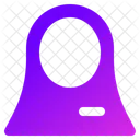 Muslim Moslem Woman Hijab Icon