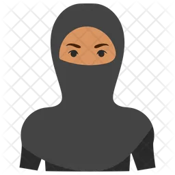 Muslim Lady  Icon