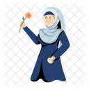 Muslim Lady Muslim Girl Arab Girl Icône