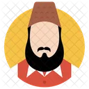 Muslim Man Islamic Man Islamic Person Icon