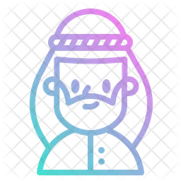 Muslim Man  Icon