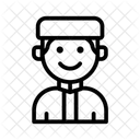 Ramadan Muslim Man Icon