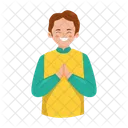 Muslim Man Eid Ramadan Icon