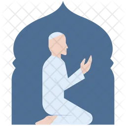 Muslim prayer  Icon