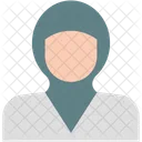 Muslim Woman Girl Icon