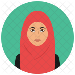 Download Free Muslim Woman Flat Icon Available In Svg Png Eps Ai Icon Fonts