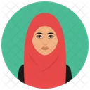 Muslim Woman Avatar Icon