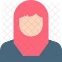 이슬람 여성 이슬람 여성 아랍 여성 아이콘