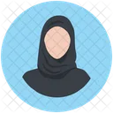 Muslim Woman Islamic Girl Arab Woman Icône