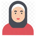 Avatar Female Hijab Icon