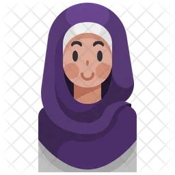 Muslim Woman  Icon