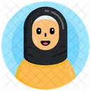 Muslim Girl Muslim Woman Islamic Girl Icône