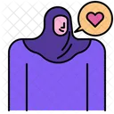 Muslim Woman Hijab Cultures Icon