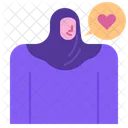 Muslim Woman Hijab Cultures Icon