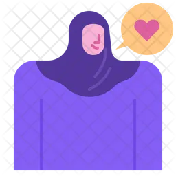 Muslim woman  Icon