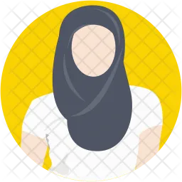 Muslim Woman  Icon