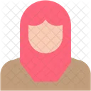 Muslim Woman Girl Icon