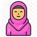 Muslim Girl Woman Icon