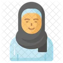 이슬람교도 이슬람교 여자 아이콘