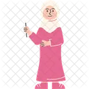 Muslim Woman Hijab Icon
