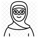Muslim Woman  Icon
