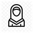Muslimah Woman Female Muslim Islamic Identity Icon