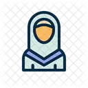 Muslimah Woman Female Muslim Islamic Identity Icon