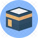Muslimische Anbetung Kibla Kaaba Symbol