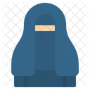 Frau Muslimin Muslima Symbol