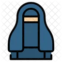 Frau Muslimin Muslima Symbol