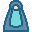 Muslim Avatar Frau Symbol