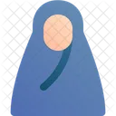 Muslim Avatar Frau Symbol