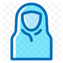 Muslimische Frau Frau Hadsch Icon