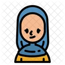 Muslimische Frau  Icon