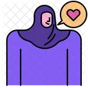 Muslimische Frau Hijab Kulturen Symbol