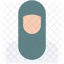 Muslim Frau Madchen Symbol